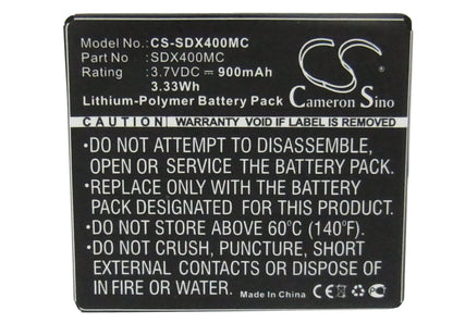 Replacement Battery for FOREVER  SC-100 – Camera – 900mAh / 3.33Wh / 3.7V