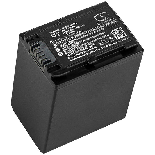 Replacement Battery for Sony  FDR-AX33 – Camera – 3050mAh / 22.27Wh / 7.3V