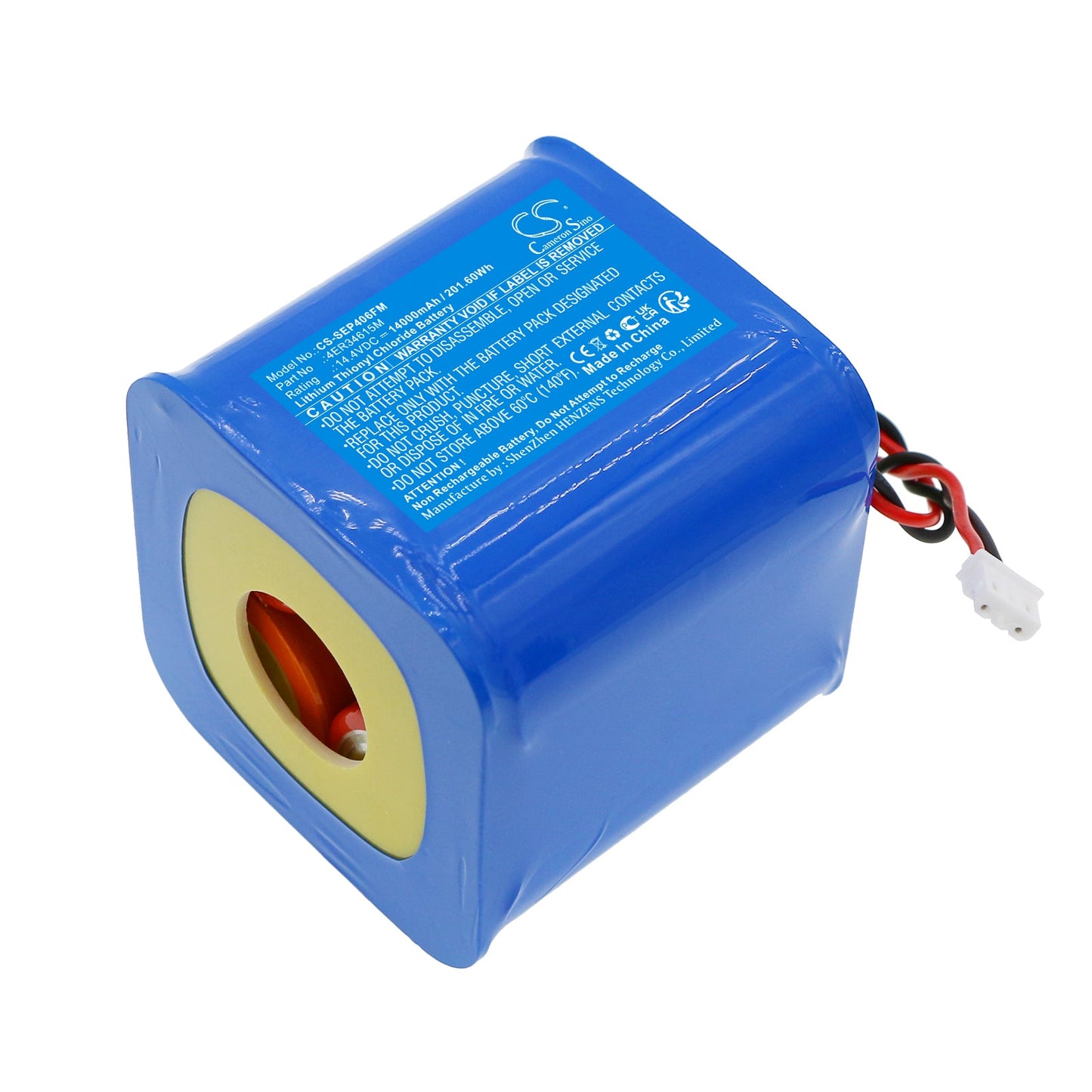 Replacement Battery for Saracom  EB-10 – Marine Safety & Flotation Devices – 14000mAh / 201.60Wh / 14.4V