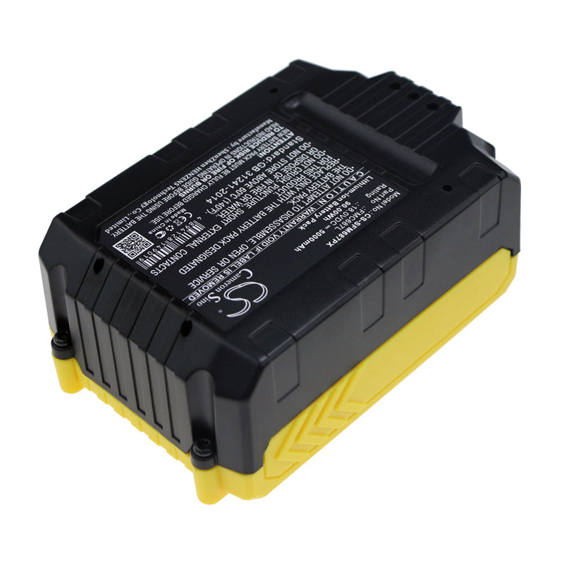 Replacement Battery for Stanley  FMC625D2 – Power Tools – 5000mAh / 90.00Wh / 18.0V