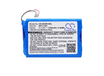 Replacement Battery for SkyGolf  SkyCaddie Touch – GPS, Navigator – 1200mAh / 4.44Wh / 3.7V