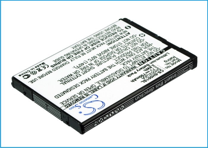 Replacement Battery for Sharp  SH001 – Mobile, SmartPhone – 750mAh / 3.7V
