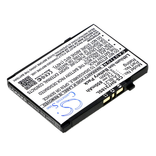 Replacement Battery for Sharp  SH7218C – Mobile, SmartPhone – 850mAh / 3.7V