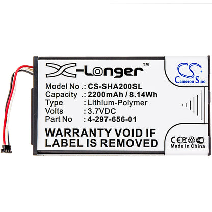 Replacement Battery for Sony  PHA-2 – 2200mAh / 8.14Wh