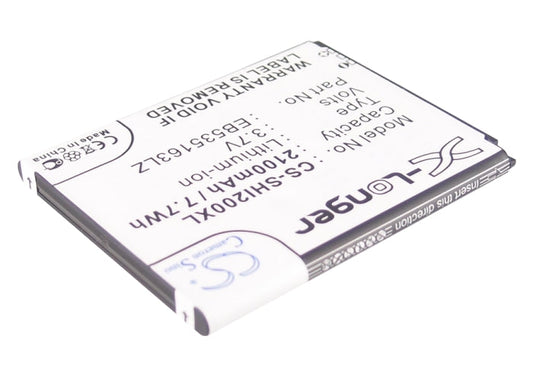 Replacement Battery for Samsung  Admire 4G – Mobile, SmartPhone – 2100mAh/7.7Wh / 3.7V