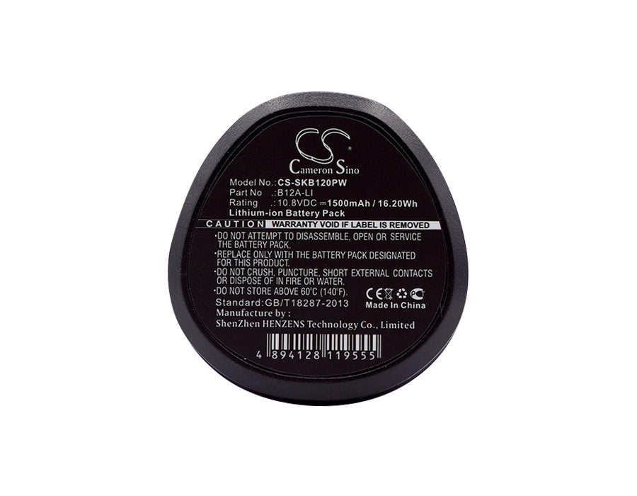 Replacement Battery for SKIL  2412-01 – Power Tools – 1500mAh / 16.20Wh / 10.8V