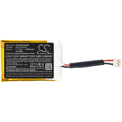 Replacement Battery for Skullcandy  Ambush – 1300mAh / 4.81Wh