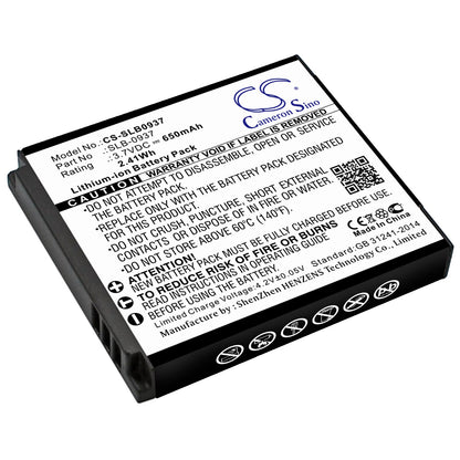 Replacement Battery for Samsung  CL5 – Camera – 650mAh / 2.41Wh / 3.7V