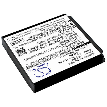 Replacement Battery for Samsung  CL5 – Camera – 650mAh / 2.41Wh / 3.7V