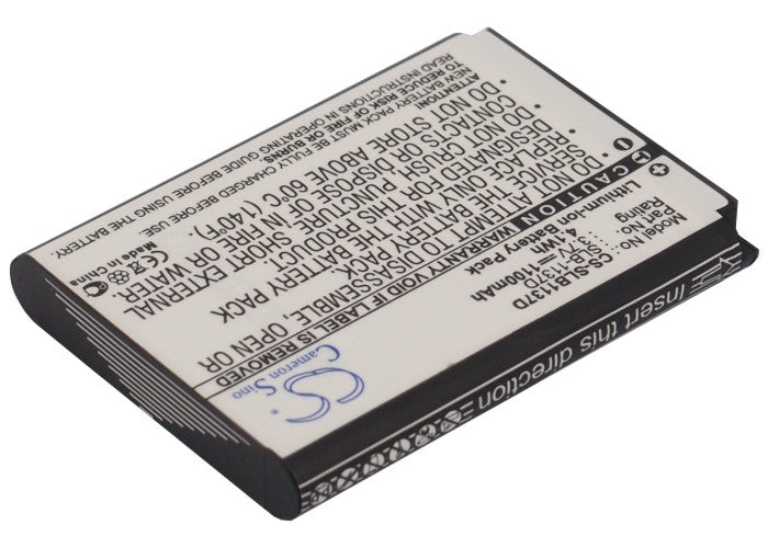 Replacement Battery for Samsung  Digimax L74W – Camera – 1100mAh / 3.7V