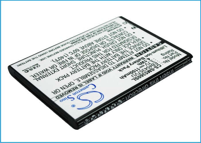 Replacement Battery for Samsung  Galaxy Chat – Mobile, SmartPhone – 1100mAh/4.1Wh / 3.7V