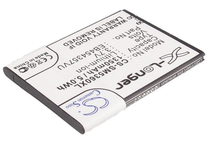 Replacement Battery for Samsung  Galaxy Chat – Mobile, SmartPhone – 1350mAh / 5.00Wh / 3.7V