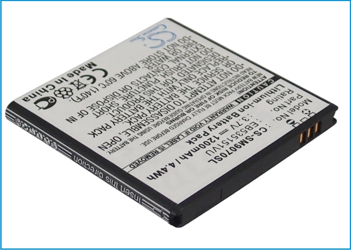Replacement Battery for Samsung  Galaxy S Advance – Mobile, SmartPhone – 1200mAh / 4.4Wh / 3.7V