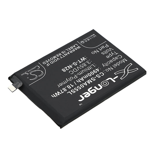 Replacement Battery for Samsung  Galaxy A05 2023 – Mobile, SmartPhone – 4900mAh / 18.87Wh / 3.85V