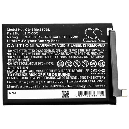 Replacement Battery for Samsung  Galaxy A02 – Mobile, SmartPhone – 4900mAh / 18.87Wh / 3.85V