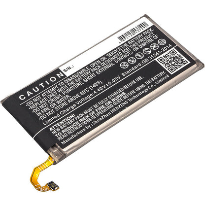 Replacement Battery for Samsung  Galaxy A8 2018 – Mobile, SmartPhone – 3000mAh / 11.55Wh / 3.85V