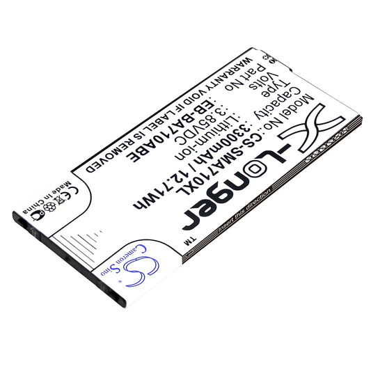 Replacement Battery for Samsung  Galaxy A7 2016 Duos – Mobile, SmartPhone – 3300mAh / 12.71Wh / 3.85V