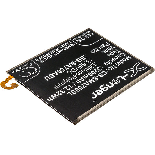 Replacement Battery for Samsung  Galaxy A10 – Mobile, SmartPhone – 3200mAh / 12.32Wh / 3.85V