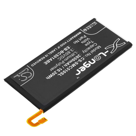 Replacement Battery for Samsung  Galaxy C5 Pro – Mobile, SmartPhone – 2650mAh / 10.20Wh / 3.85V