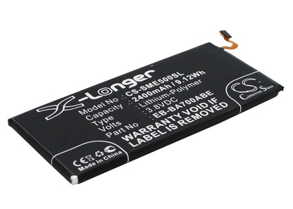 Replacement Battery for Samsung  Galaxy E5 – Mobile, SmartPhone – 2400mAh / 9.12Wh / 3.8V