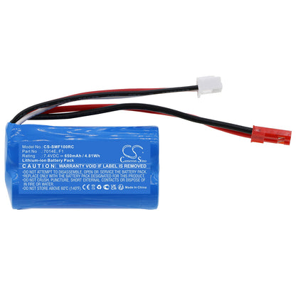 Replacement Battery for Shuang Ma  7014E – Heli/Airplane – 650mAh / 4.81Wh / 7.4V