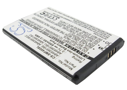 Replacement Battery for Samsung  Blade – Mobile, SmartPhone – 650mAh / 2.41Wh / 3.7V