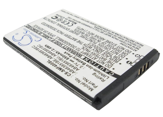 Replacement Battery for Samsung  Blade – Mobile, SmartPhone – 650mAh / 2.41Wh / 3.7V