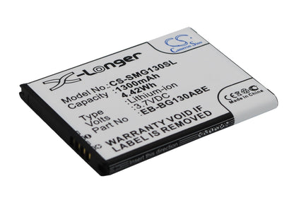 Replacement Battery for Samsung  Galaxy Star 2 Duos – Mobile, SmartPhone – 1300mAh / 4.81Wh / 3.7V