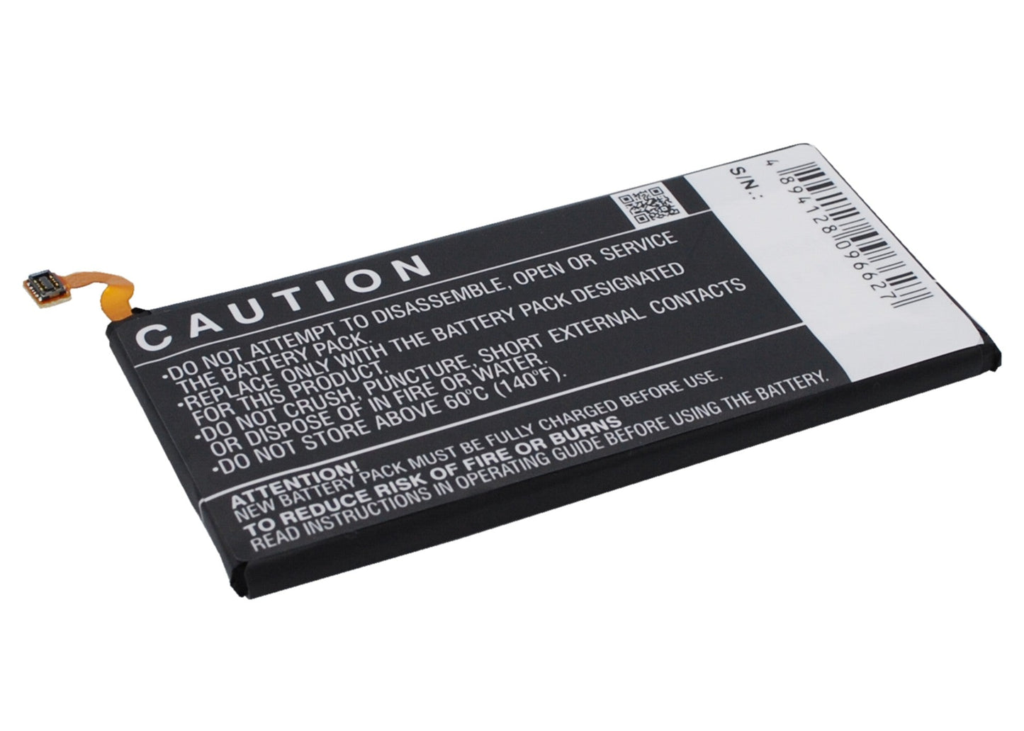Replacement Battery for Samsung  Galaxy A3 – Mobile, SmartPhone – 1900mAh / 7.22Wh / 3.8V