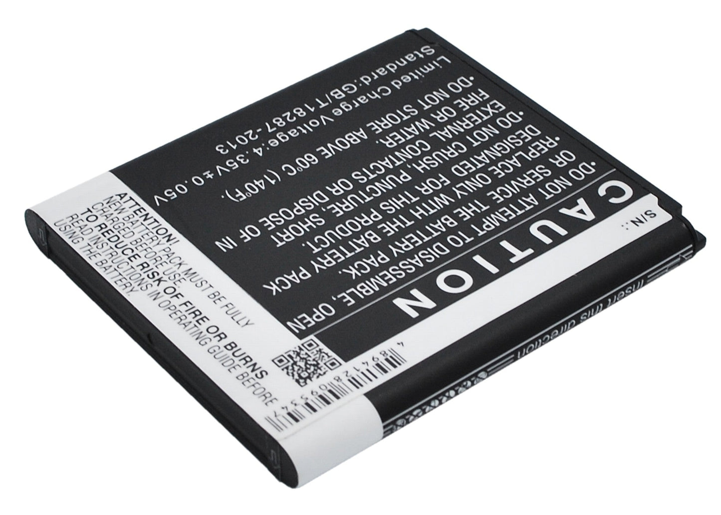 Replacement Battery for Samsung  Galaxy Core 2 – Mobile, SmartPhone – 2000mAh / 7.60Wh / 3.8V