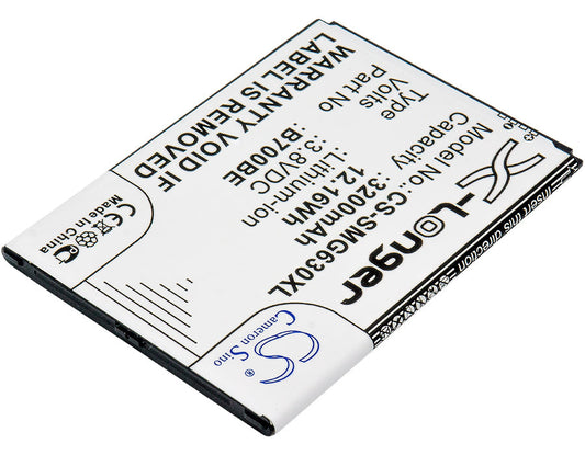 Replacement Battery for Samsung  Galaxy Mega 6.3 – Mobile, SmartPhone – 3200mAh / 12.16Wh / 3.8V