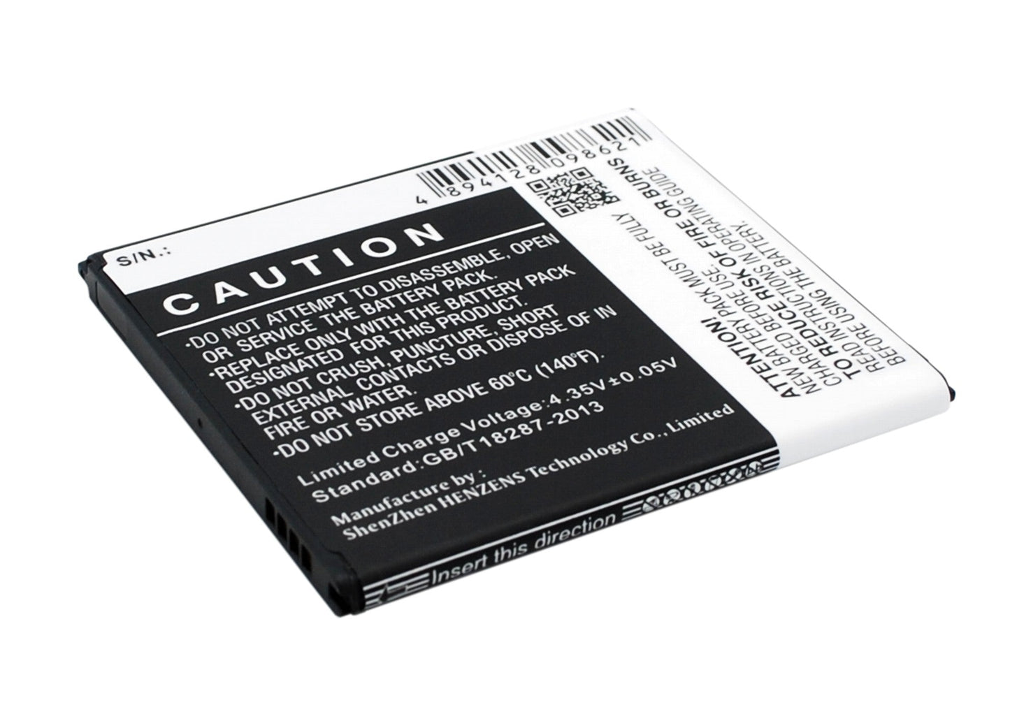 Replacement Battery for Samsung  Galaxy Grand 3 – Mobile, SmartPhone – 2200mAh / 8.36Wh / 3.8V