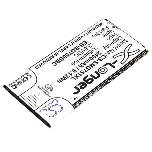 Replacement Battery for Samsung  Galaxy Mega 2 – Mobile, SmartPhone – 2400mAh / 9.12Wh / 3.8V