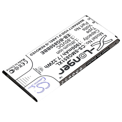 Replacement Battery for Samsung  Galaxy Alpha – Mobile, SmartPhone – 1900mAh / 7.32Wh / 3.85V