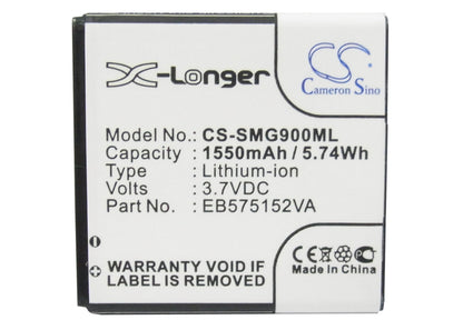 Replacement Battery for Verizon  – Mobile, SmartPhone – 1550mAh / 5.74Wh / 3.7V