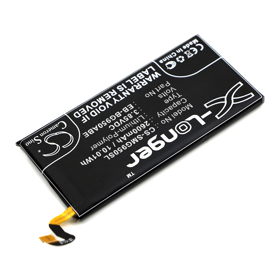 Replacement Battery for Samsung  Dream 2 – Mobile, SmartPhone – 2600mAh / 10.01Wh / 3.85V