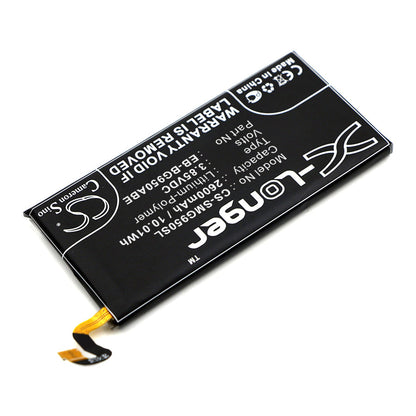 Replacement Battery for Samsung  Dream 2 – Mobile, SmartPhone – 2600mAh / 10.01Wh / 3.85V