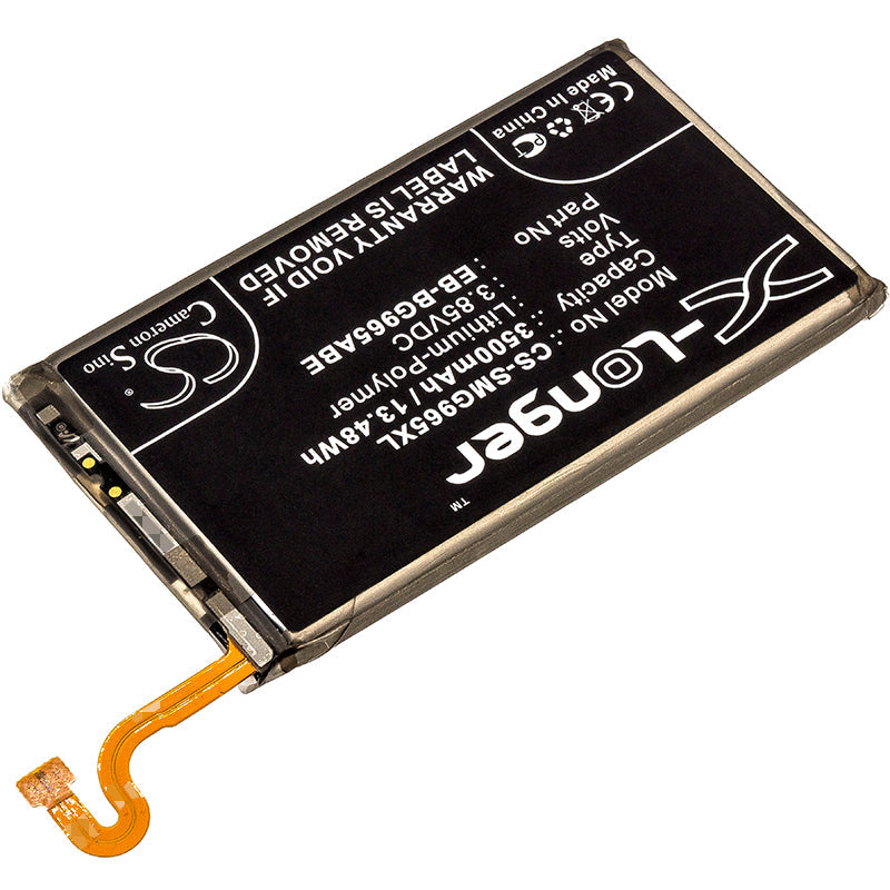 Replacement Battery for Samsung  Galaxy S9 Plus – Mobile, SmartPhone – 3500mAh / 13.48Wh / 3.85V
