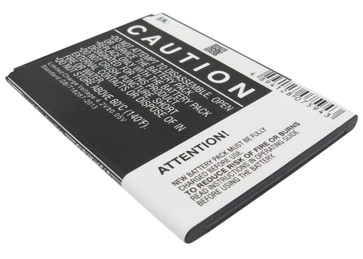 Replacement Battery for Samsung  Galaxy S4 Mini – Mobile, SmartPhone – 1900mAh / 7.03Wh / 3.7V