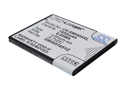 Replacement Battery for Samsung  Aegis – Mobile, SmartPhone – 1850mAh / 6.85Wh / 3.7V