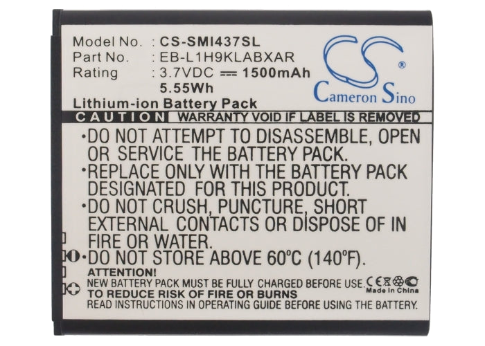Replacement Battery for Samsung  Galaxy Express – Mobile, SmartPhone – 1500mAh/5.55Wh / 3.7V