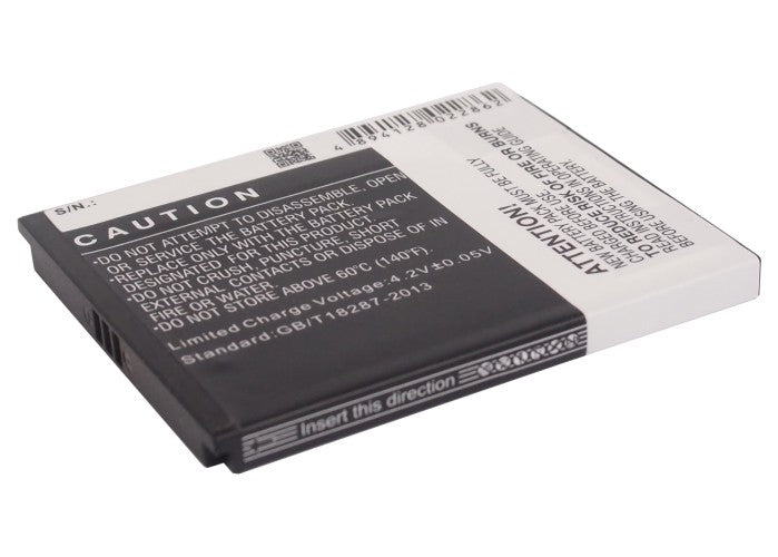 Replacement Battery for Samsung  SGH-i620 – Mobile, SmartPhone – 1600mAh / 5.92Wh / 3.7V