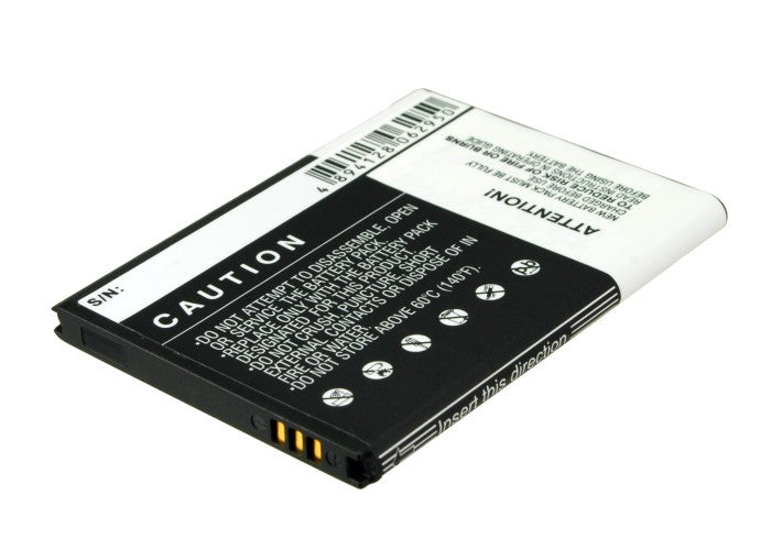 Replacement Battery for Samsung  Focus 2 – Mobile, SmartPhone – 1750mAh/6.5Wh / 3.7V