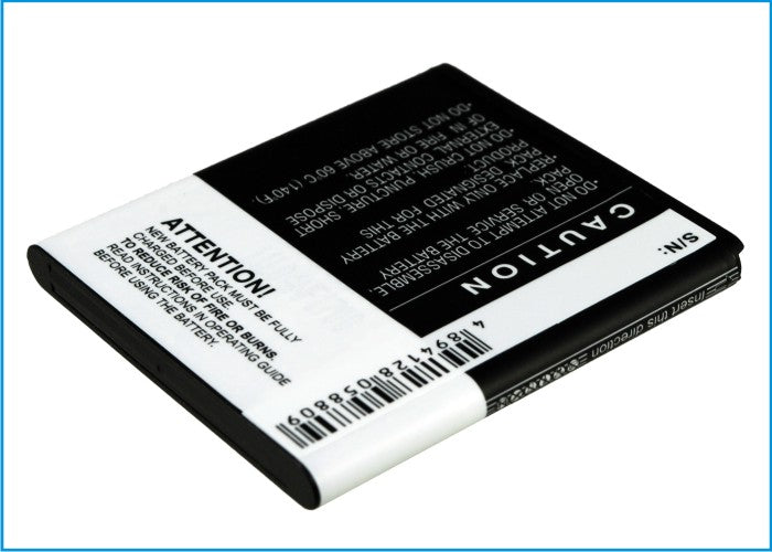 Replacement Battery for T-Mobile  Galaxy S II – Mobile, SmartPhone – 1800mAh / 6.66Wh / 3.7V