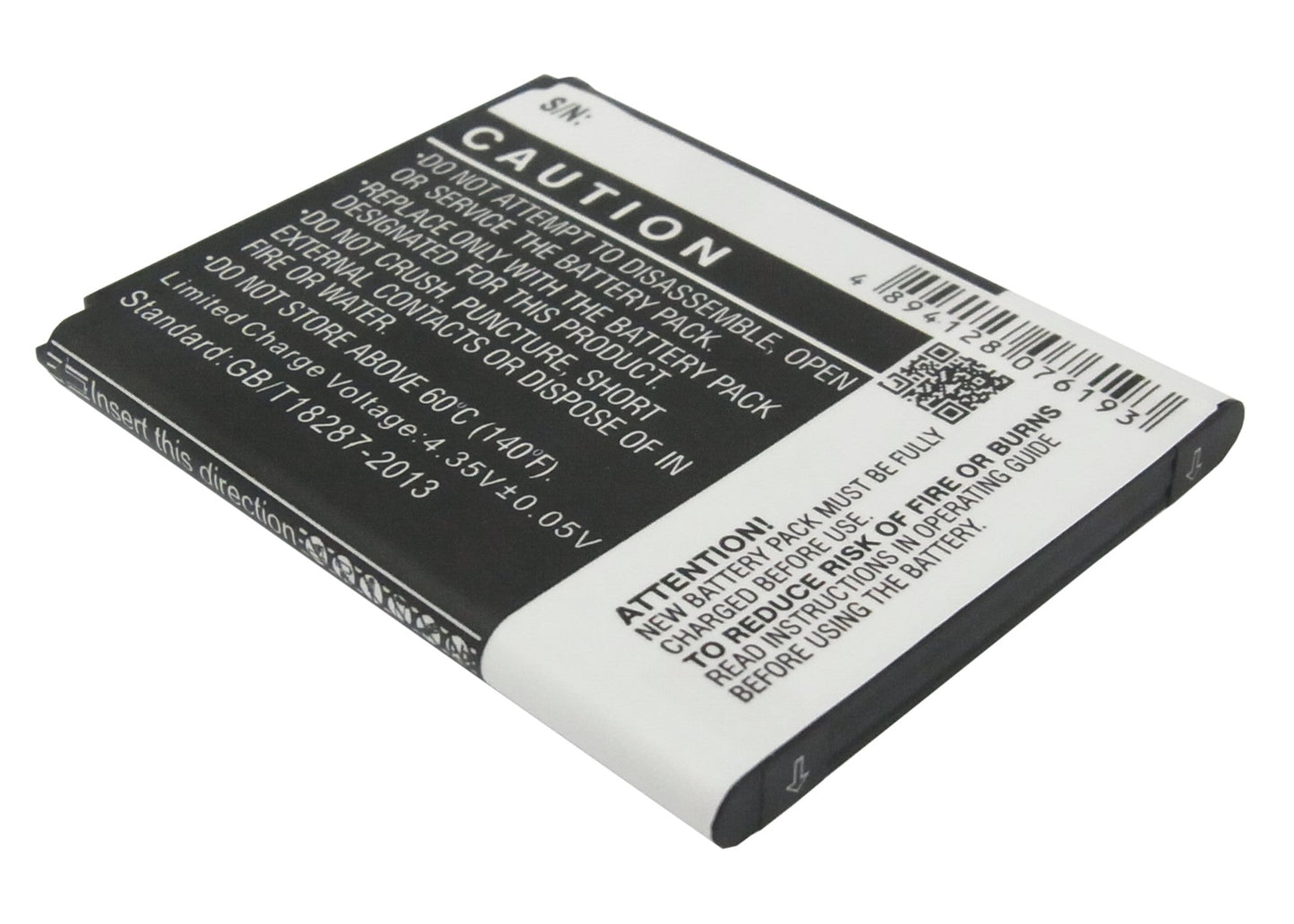 Replacement Battery for Samsung  Galaxy Grand – Mobile, SmartPhone – 2100mAh / 7.98Wh / 3.8V