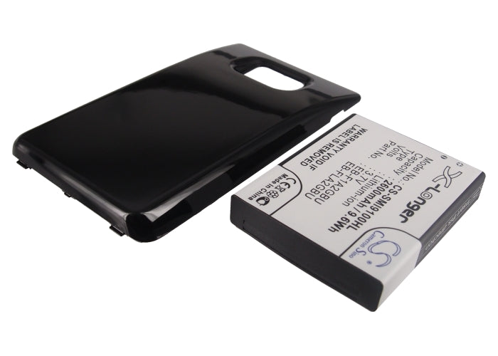 Replacement Battery for Samsung  Galaxy S II – Mobile, SmartPhone – 2600mAh/9.62Wh / 3.7V