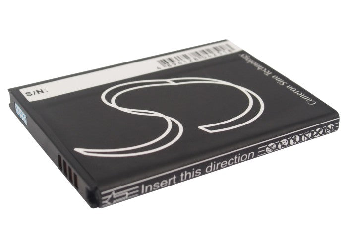 Replacement Battery for T-Mobile  Galaxy S II – Mobile, SmartPhone – 1300mAh / 4.81Wh / 3.7V