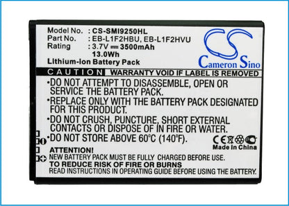 Replacement Battery for Samsung  Galaxy Nexus – Mobile, SmartPhone – 3500mAh/12.95Wh / 3.7V