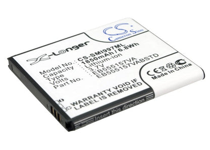 Replacement Battery for Samsung  Galaxy S II HD LTE – Mobile, SmartPhone – 1850mAh/6.8Wh / 3.7V