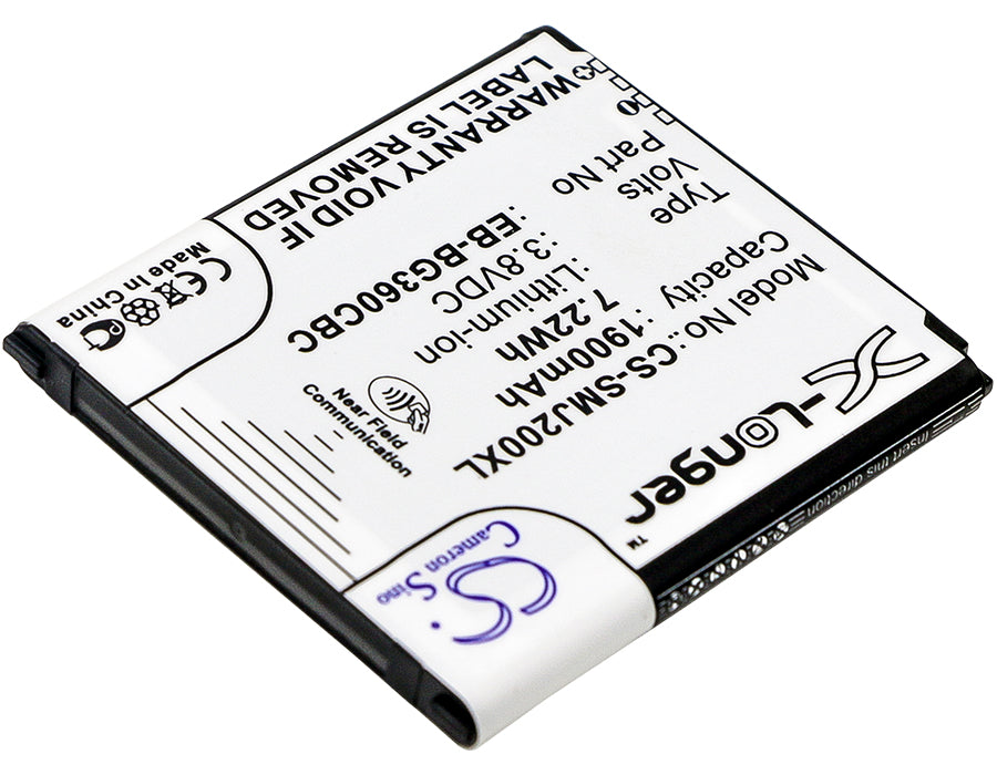 Replacement Battery for Samsung  Galaxy Core Prime – Mobile, SmartPhone – 1900mAh / 7.22Wh / 3.8V